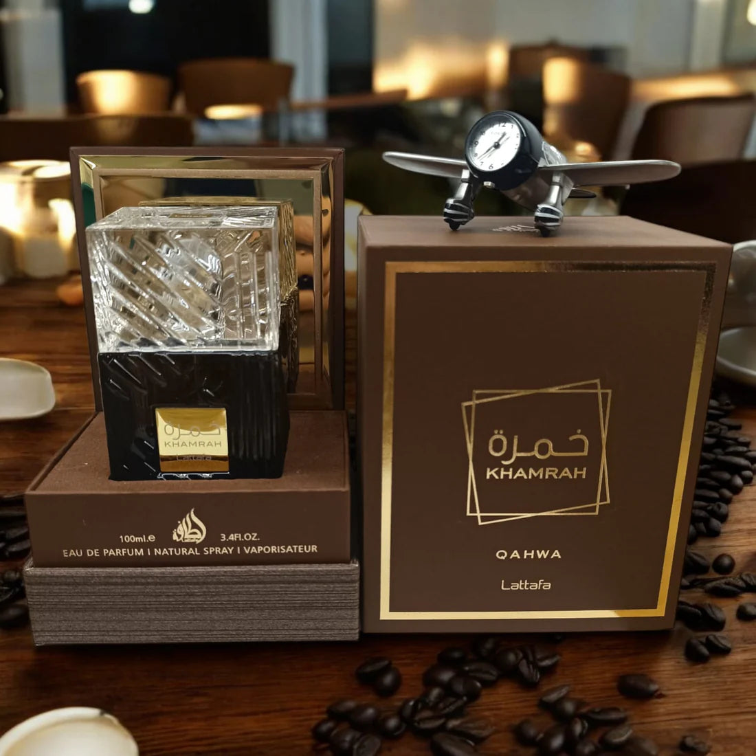 Khamrah Qahwa EDP Lattafa Unisex 100ml LUJO