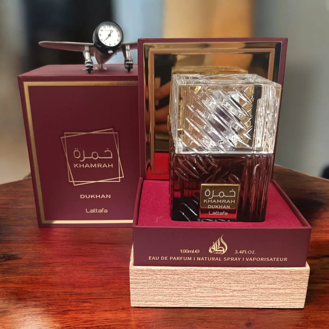 Khamrah Dukhan EDP Lattafa 100ml LUJO 1.1